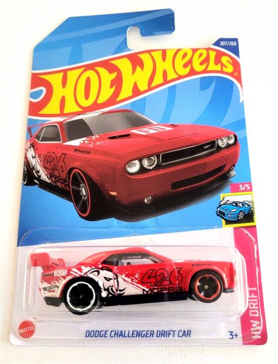 ماشین فلزی هات ویلز Dodge Challenger Drift Car کد 6655